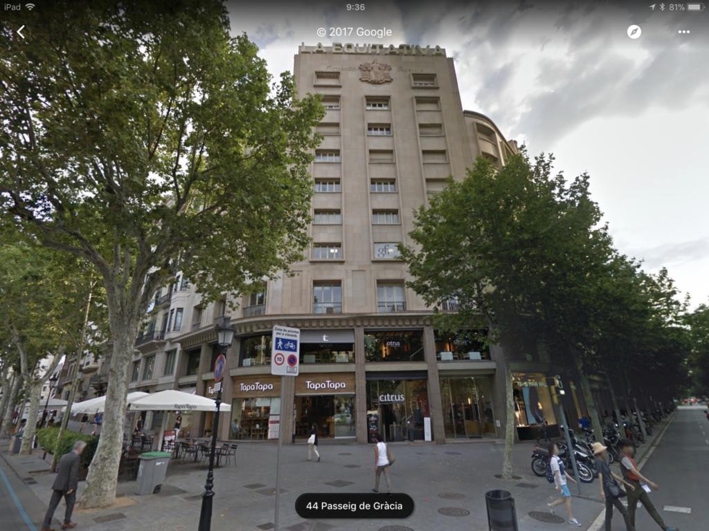 Passeig De Gracia Apartment Barcelona Zewnętrze zdjęcie